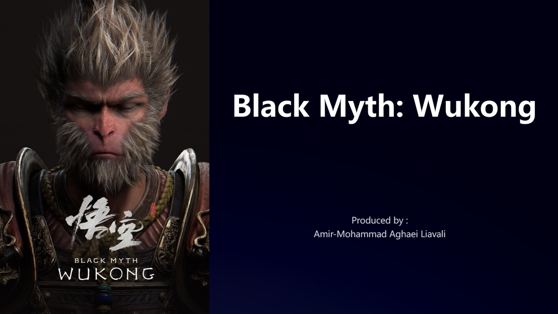 بررسی بازی Black Myth : Wukong امیرمحمد آقایی دکتر محمد حسین رضوانی