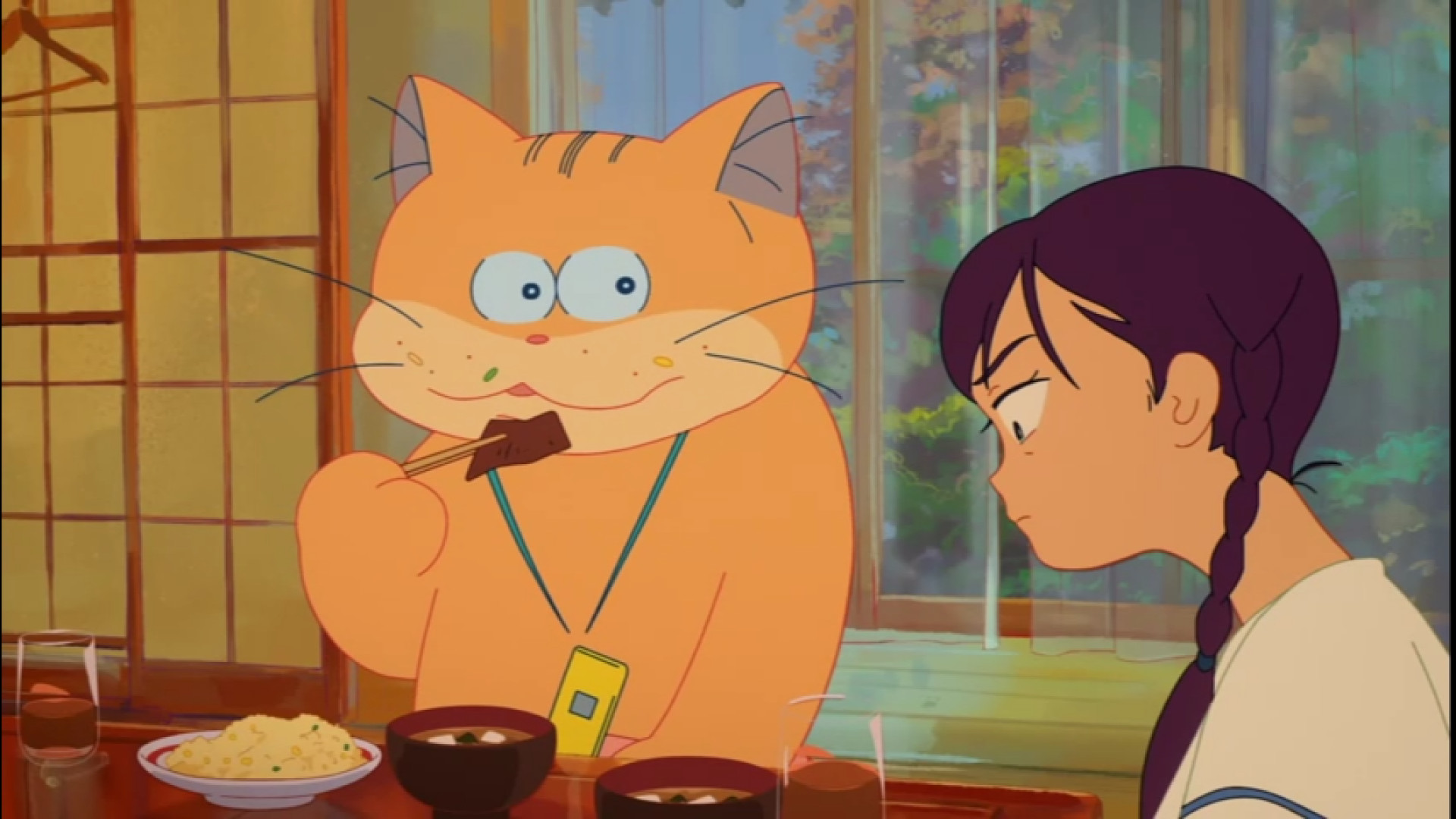 انیمه سینمایی آنزو، گربه شبحی با دوبله فارسی Ghost Cat Anzu 2024 کربوکسی تراپی