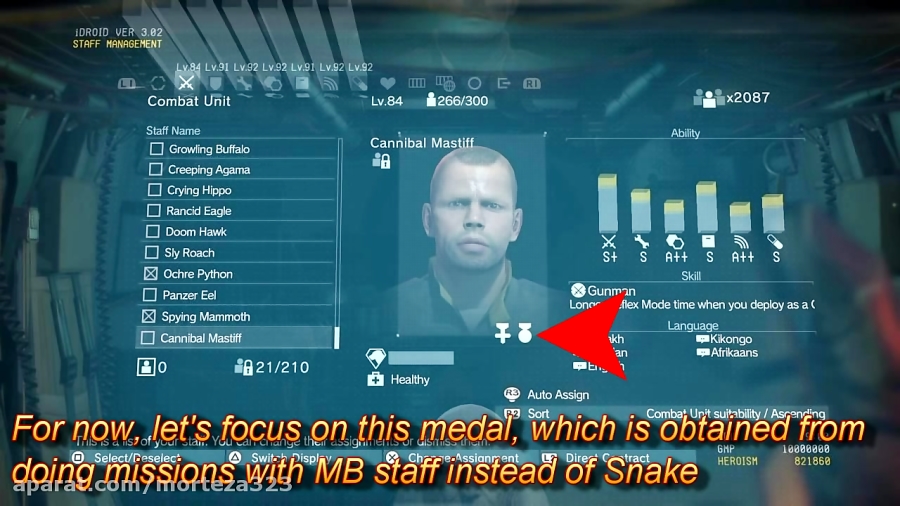 *PATCHED* Metal Gear Solid V: The Phantom Pain - Easy S Mother Base Staff Guide - Method 1