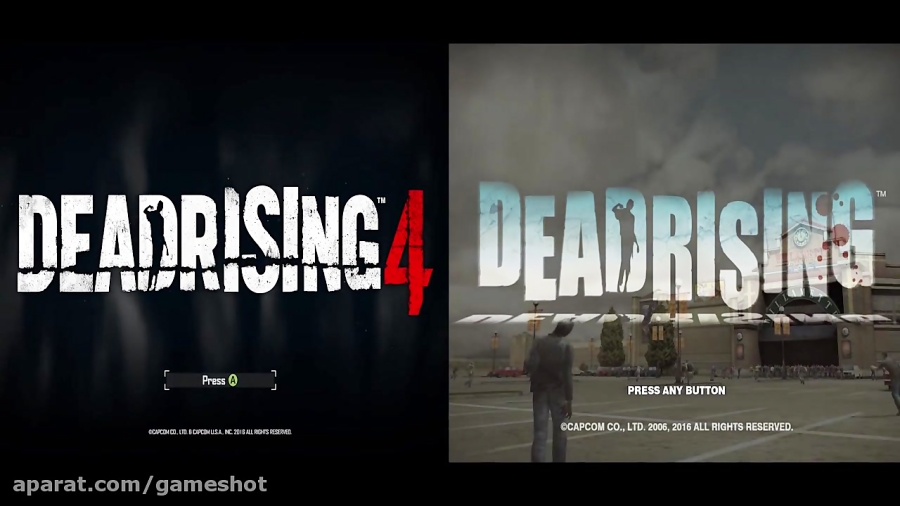 مقایسه ویدیویی Dead Rising 1 و Dead Rising 4 - گیم شات
