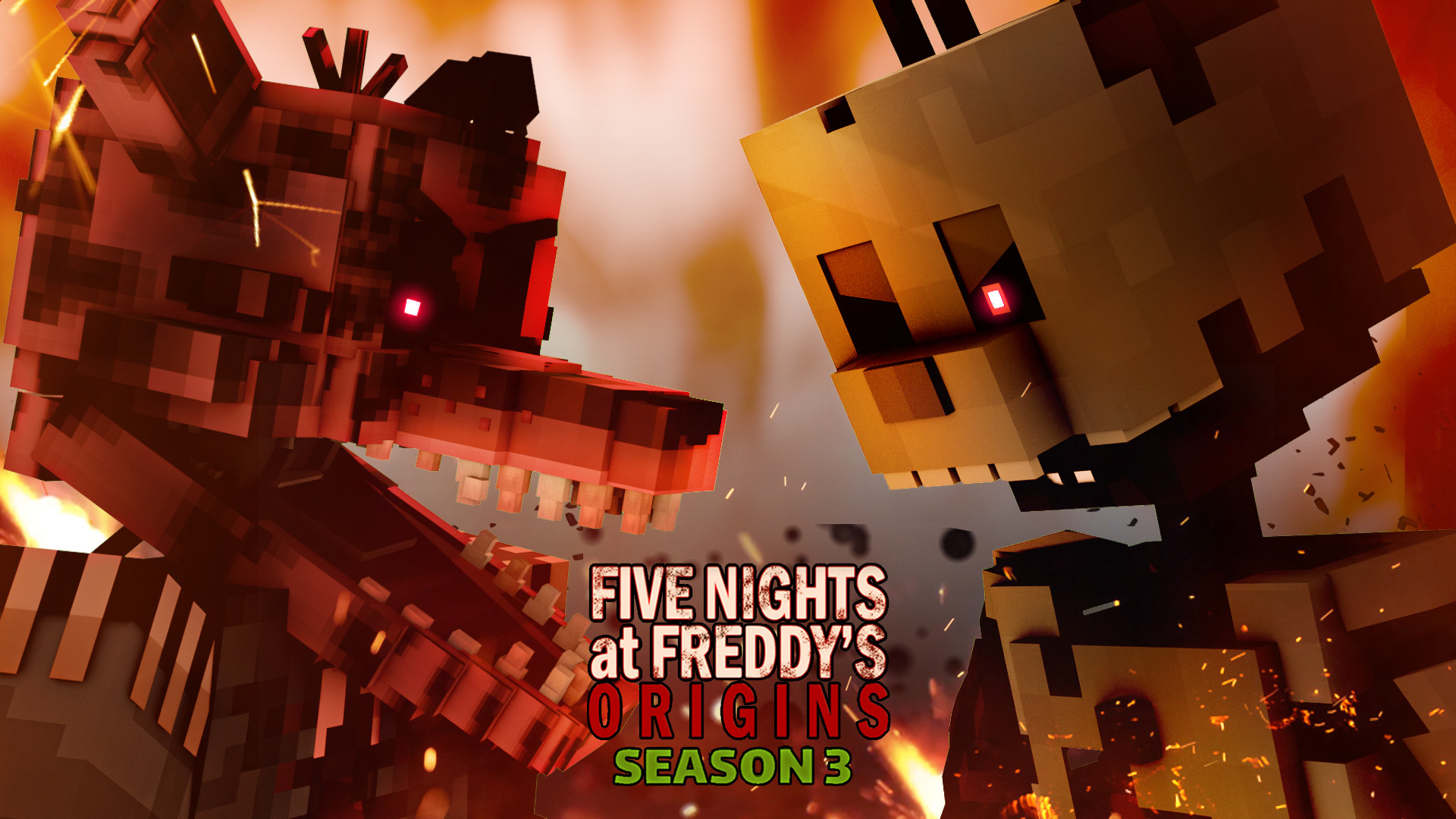 فناف اوریجینز "جهنم افتن" قسمت 6(آخر) - FNAF Origins [S3 EP6] جراحی فک