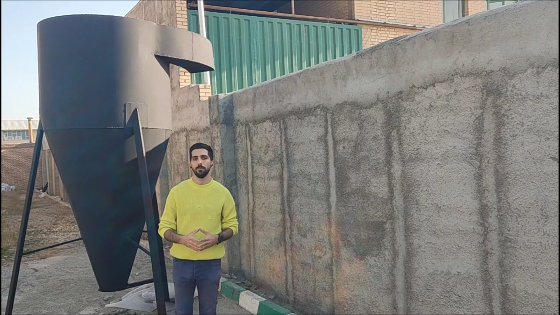 فیلم معرفی دستگاه صنعتی سیکلون زغال قلیان با زیرنویس فارسی زمان48ثانیه