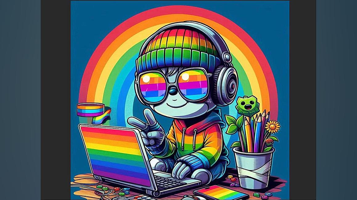 میم گربه نیان رنگین کمونی Nyan Cat کیانو ریوز