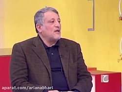 بغض محسن هاشمی موقع خواندن وصیتنامه هاشمی رفسنجانی