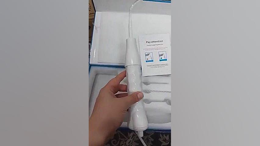 دستگاه آبرسان پوست التراسونیک مدل 08A - فیلم ارسالی خریدار باند ضد باکتری نانو