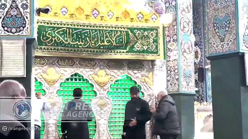تصاویر ایران‌پرس از حرم حضرت زینب (س) در دمشق مرغ طوفان