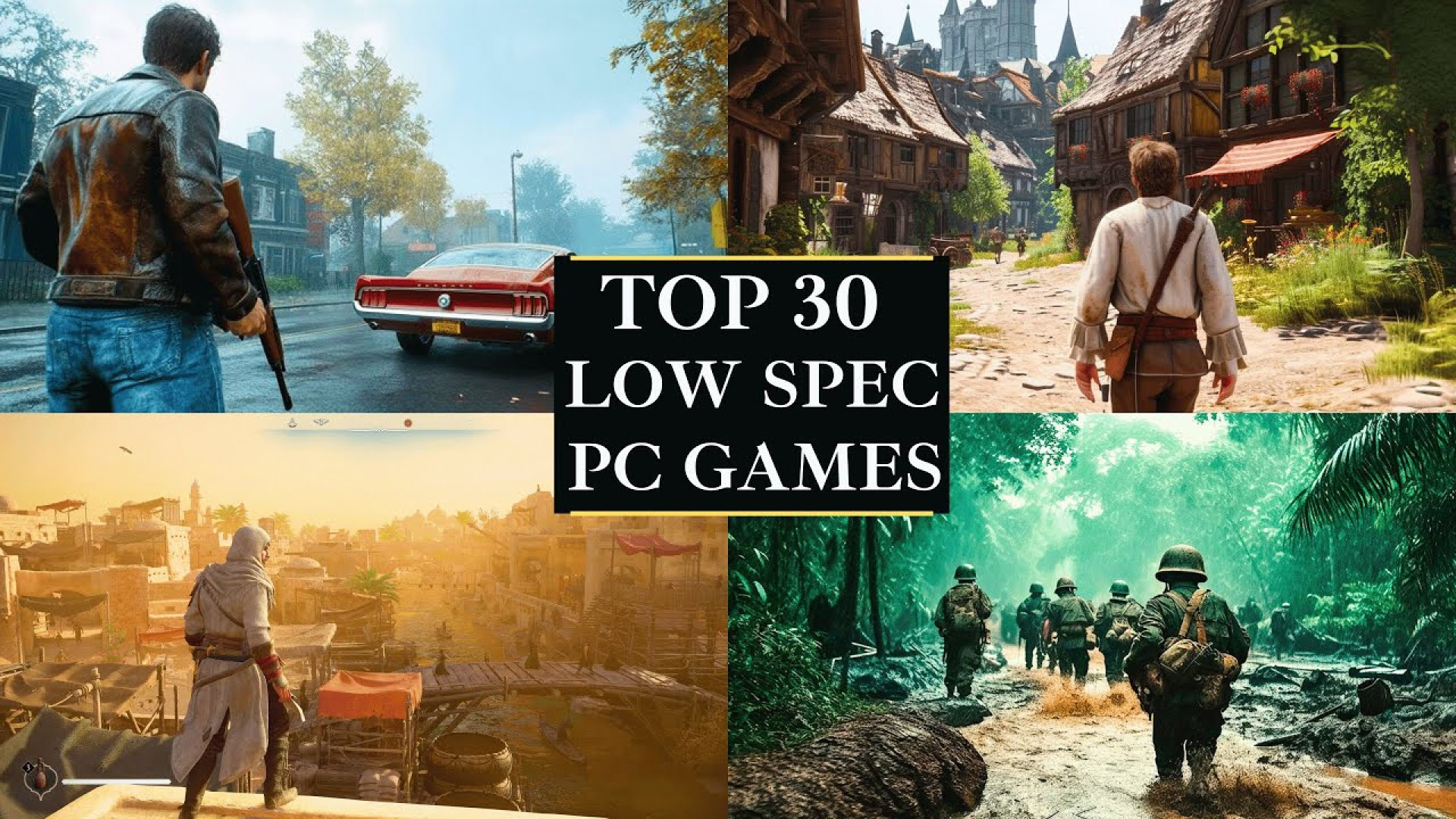 Best Low Spec games | بهترین بازی برای ضعیف ترین سیستم ها بیماری نوری آسیب ارثی