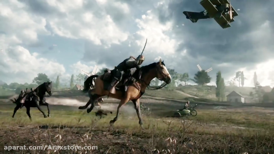 تریلر رسمی Battlefield 1 - آراکس استور