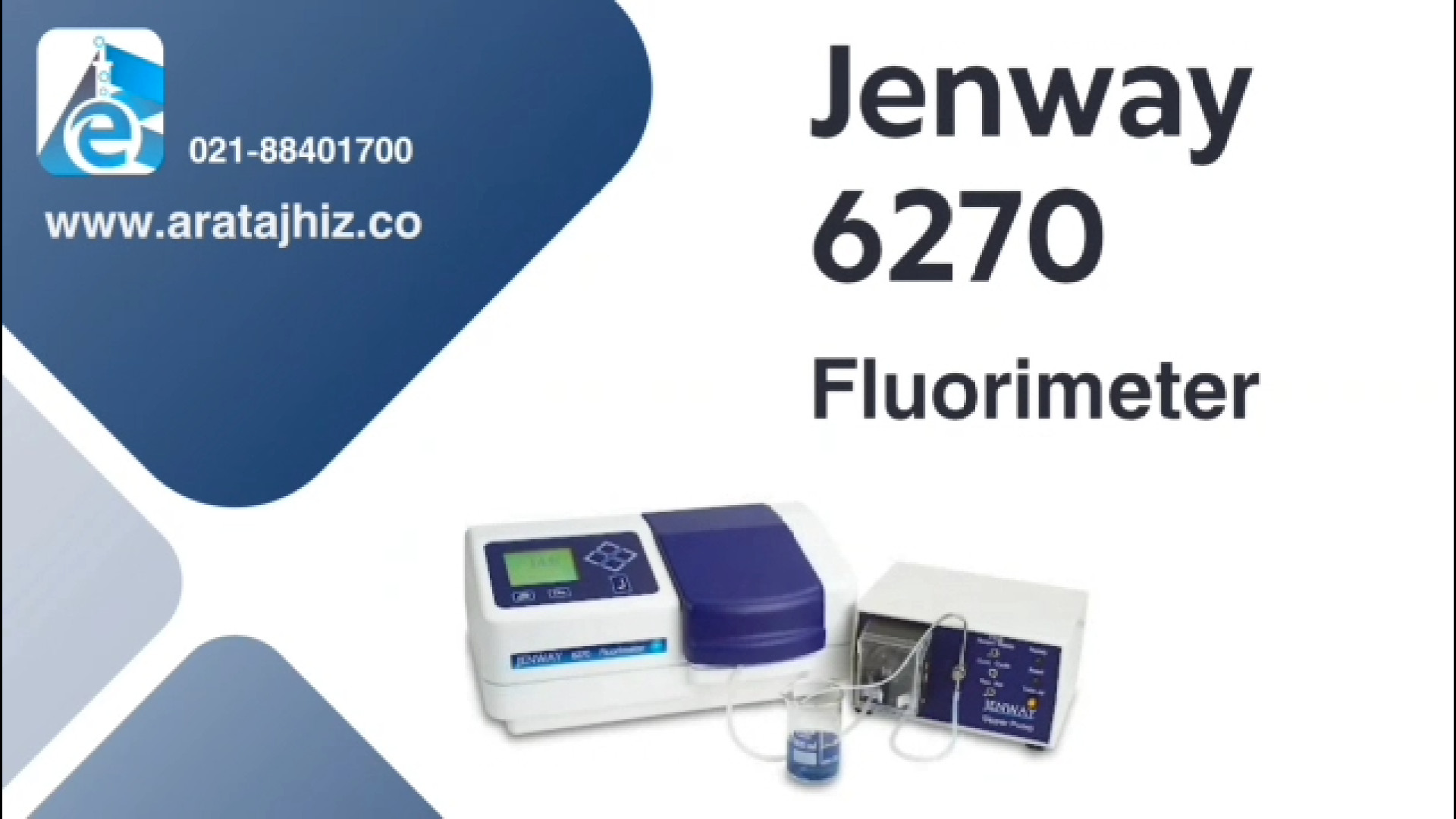معرفی دستگاه اسپکتروفتومتر مدل 6270 نمایندگی Jenway چاخانچی