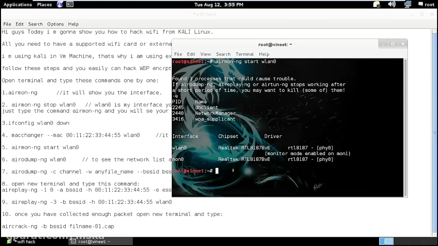  Hack Any Wifi Password on Kali Linux Learn how to Hack 