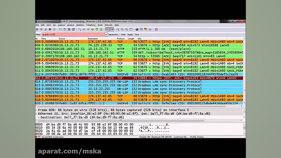Sharkfest 2013 - Wireshark Network Forensics (Laura Chappell) مجید کریمی