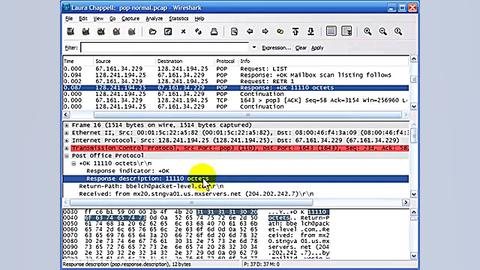 WireShark University Training 12 POP مجید کریمی