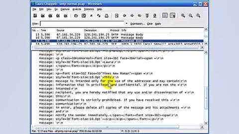 WireShark University Training 13 SMTP مجید کریمی