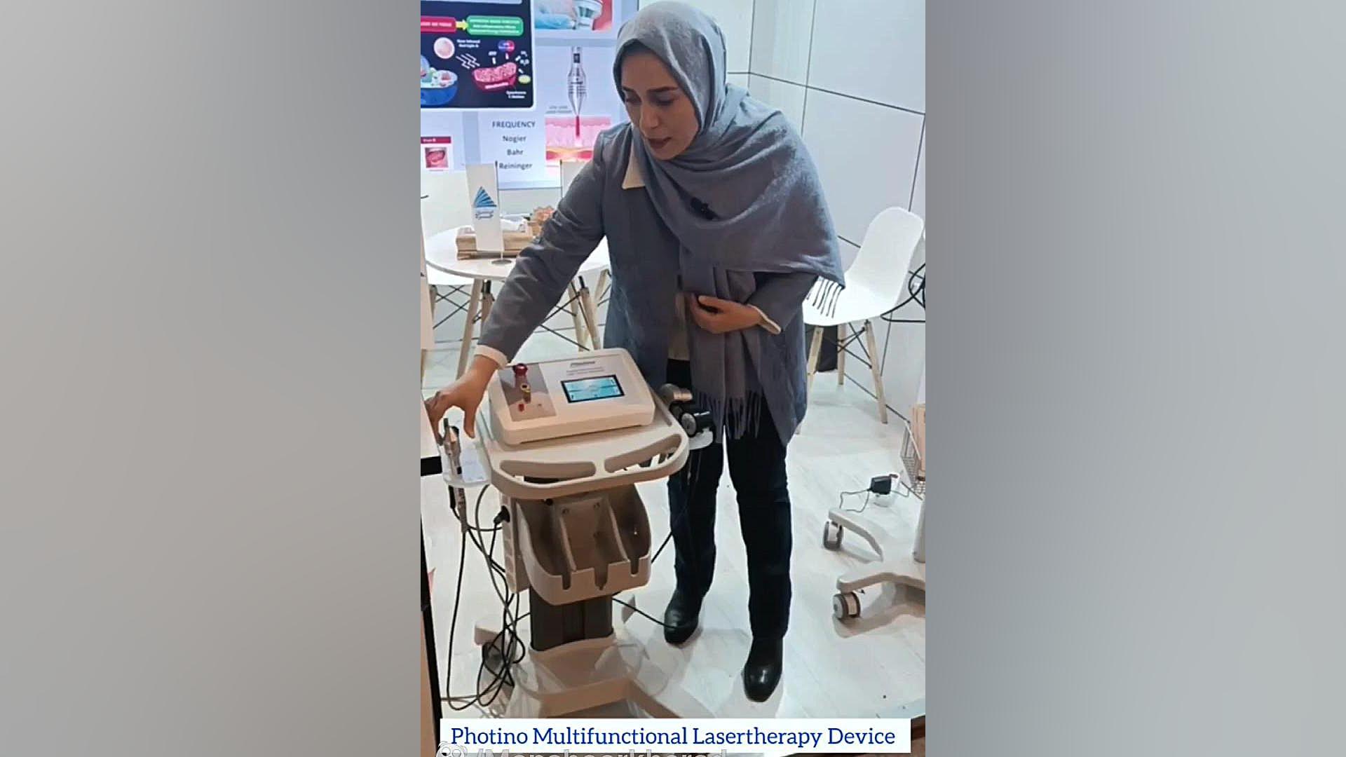 کاربردهای درمانی لیزرتراپی کم توان فوتینو در ترمیم زخم و بیماری های پوستی ویدیو