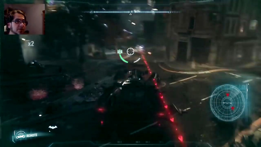 Charge Missile Barrage Destroy 4 Active Targets BATMAN ARKHAM KNIGHT PART 3