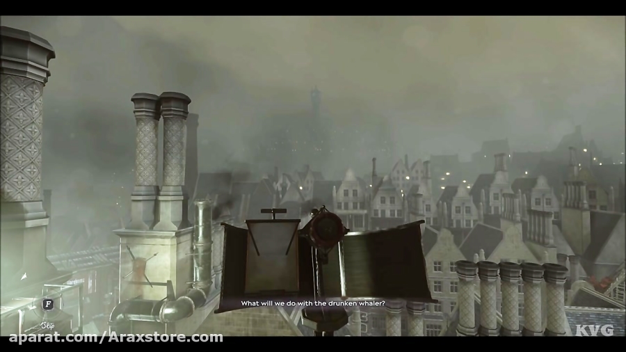 Dishonored 2 - Easter Eggs - Drunken Whaler ( Emily#039; s Announcement | Singing ) ( HD ) [1080p60FPS]
