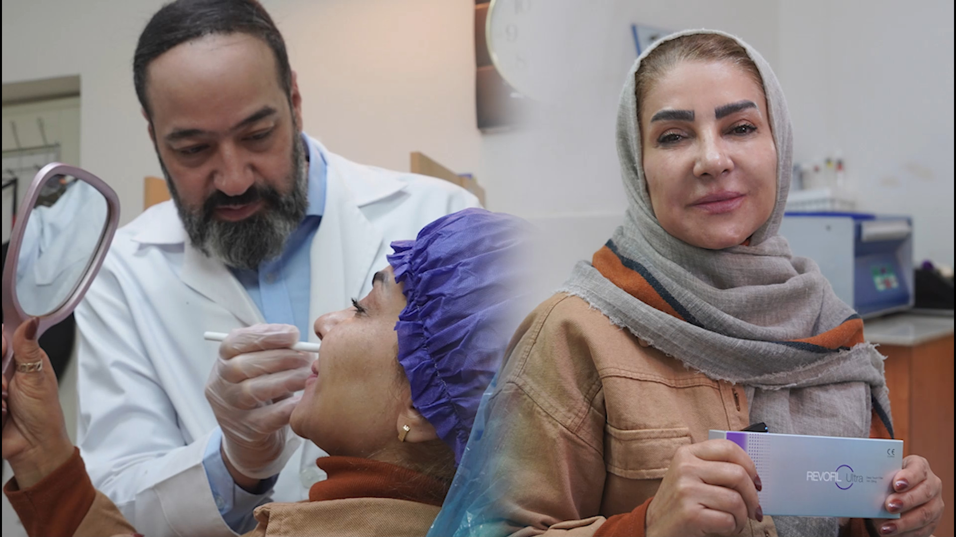 رضایت زیباجو تزریق مزوژل و لیفت صورت ، بوتاکس مرکز جراحی کسری ،کلینیک بهاران ، دندانپزشکی نیکان