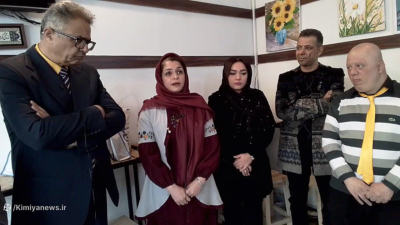 کافه خبر وگزارش از کافه داونتیسم اولین کافه سندرم داون واتیسم(۴) کیهان کلهر