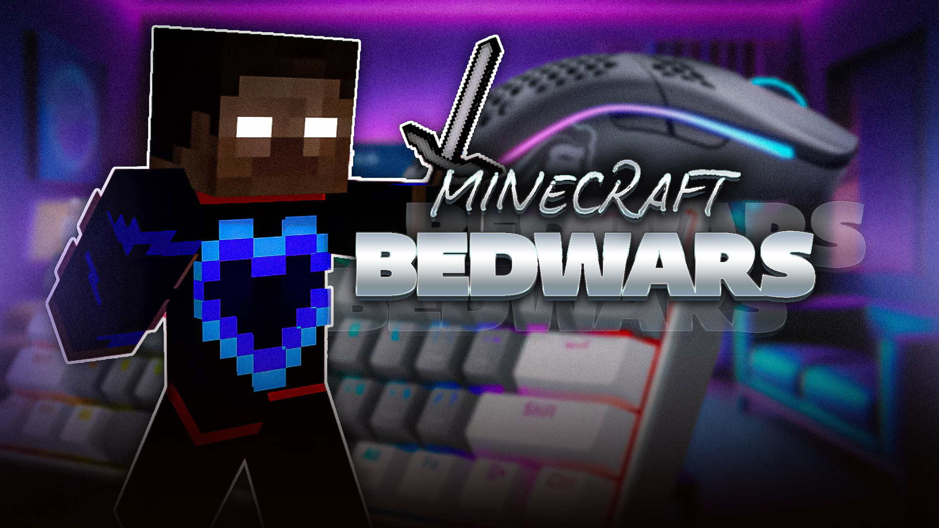 بدوارز حرفه ای با کمی خستگی قبل از خواب || minecraft bedwars مزوتراپی
