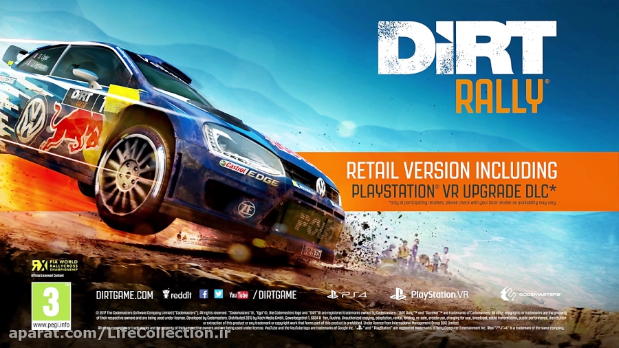 تیزر بازی Dirt Rally برای PS VR - مجموعه زندگی