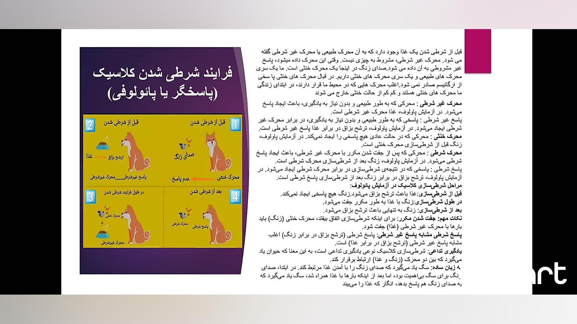 یادگیری رفتاری آهنگ جدید