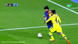 ویدیو : مسی و به چالش کشیدن جا...