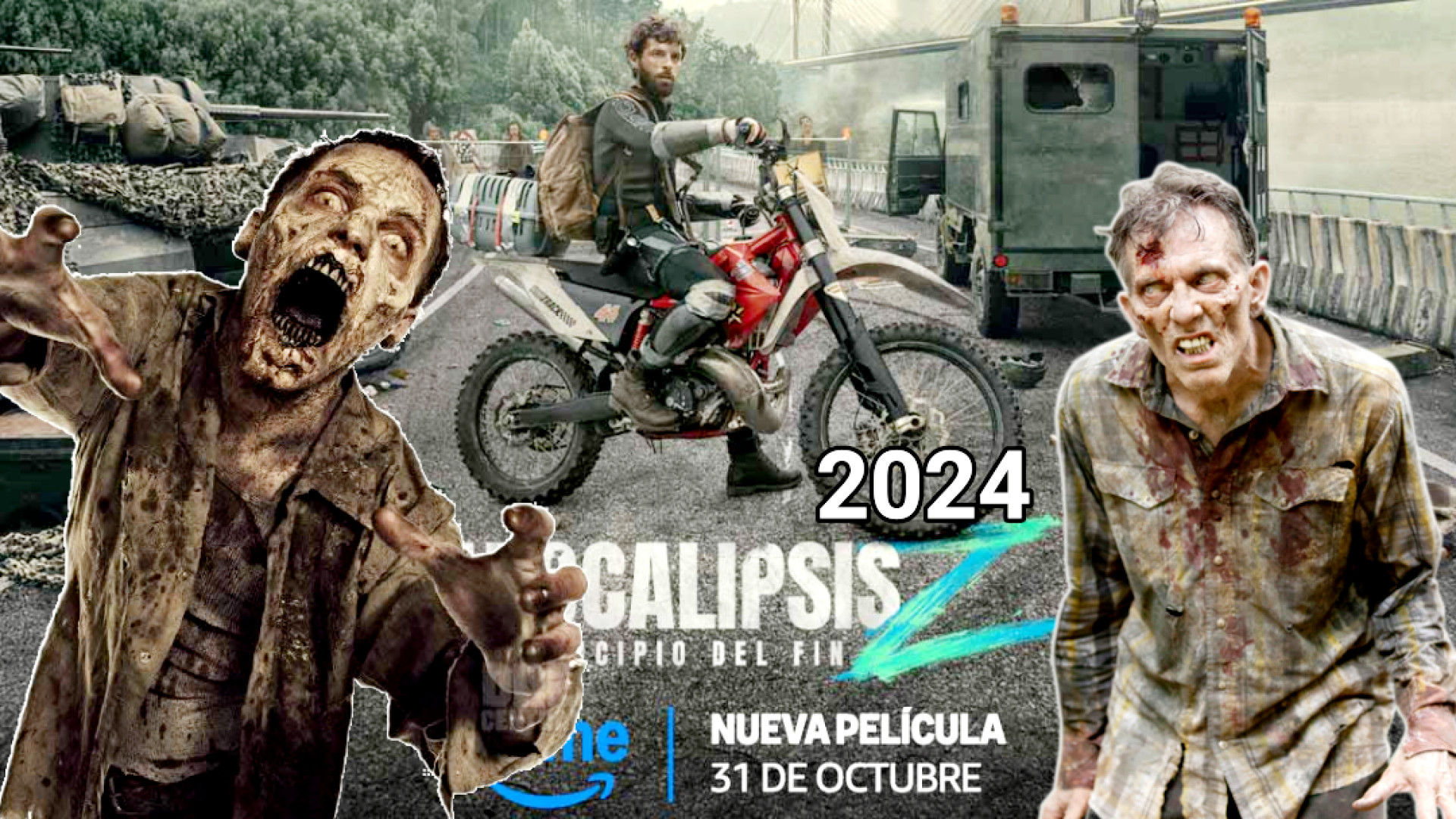 معرفی فیلم زامبی اخرالزمان زد 2024 Apocalypse Z: زمان149ثانیه