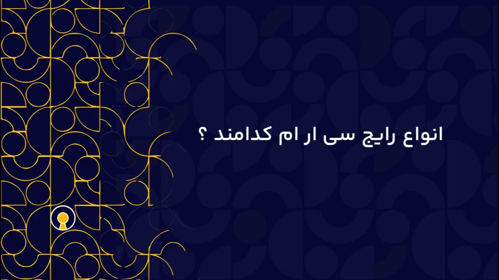 انواع رایج سی آر ام کدامند؟ آهنگ جدید