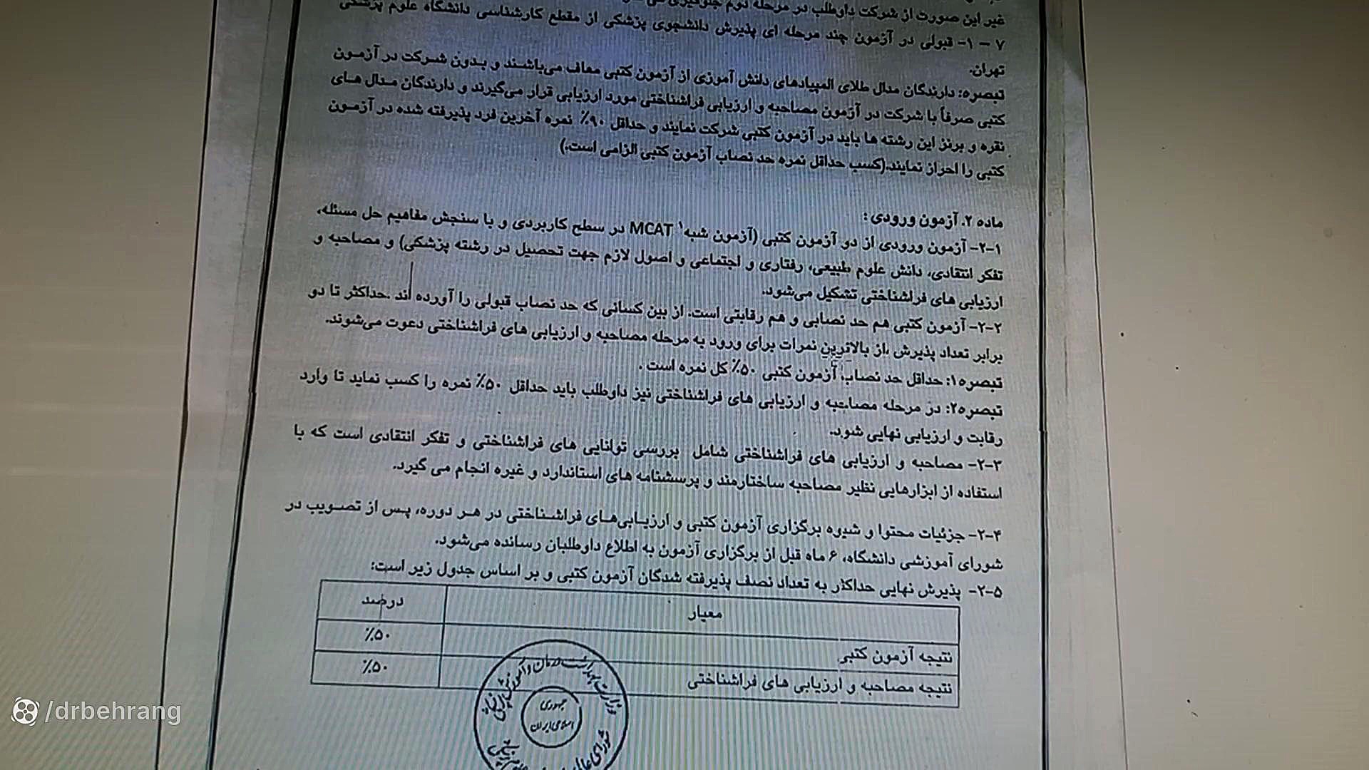 پذیرش مستقیم لیسانس به پزشکی عمومی از دکتر بهرنگ طیاری تزریق بوتاکس