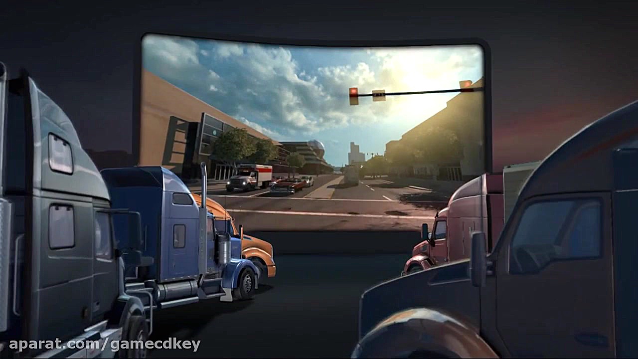 تریلر معرفی بازی American Truck Simulator زمان56ثانیه