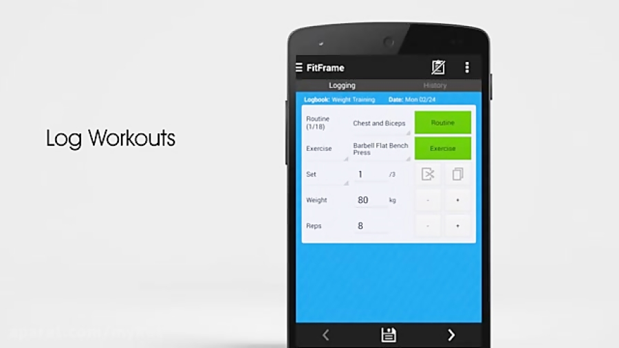 App FitFrame Intro