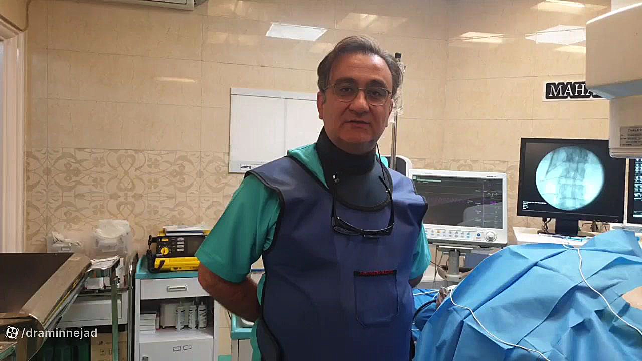 کنترل دردهای پس از زونا با رادیو فرکوئنسی دکتر رضا امین‌نژاد