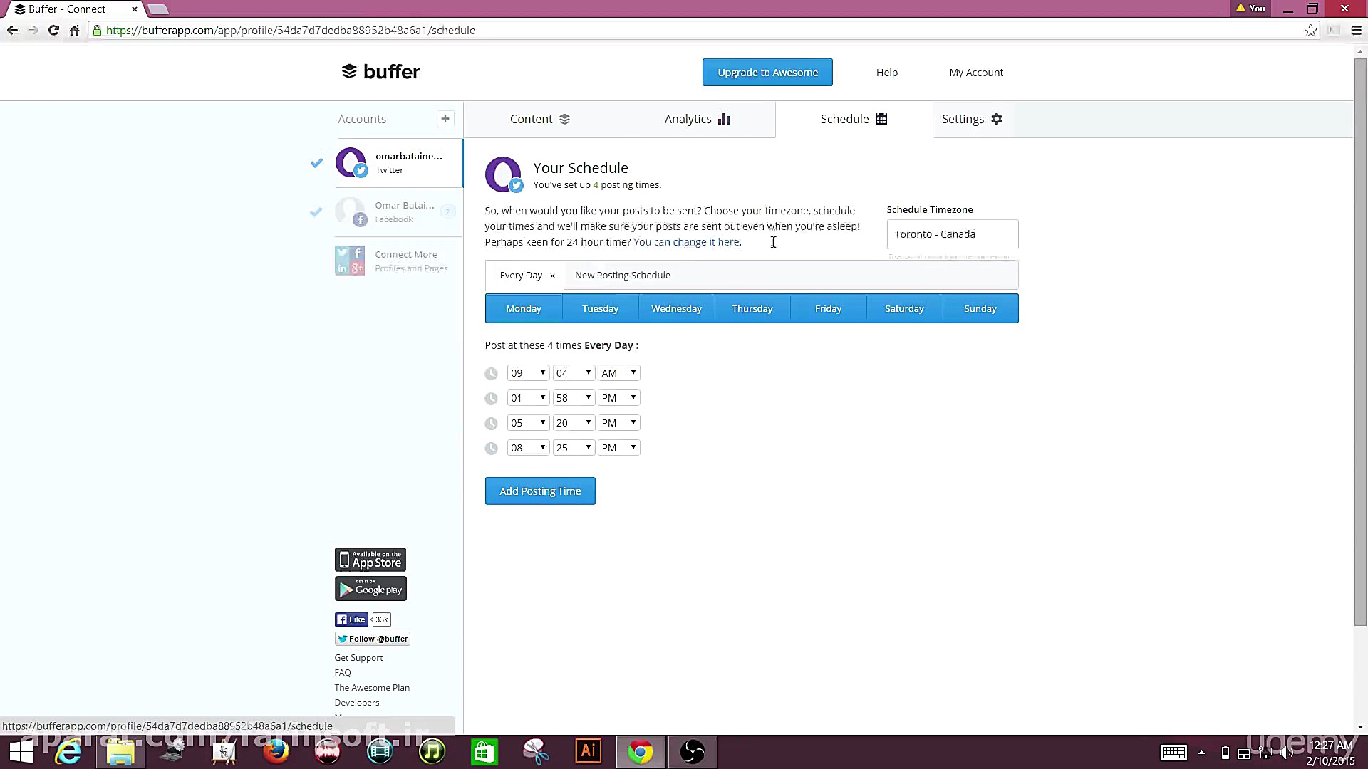 دانلود آموزش استفاده از Buffer App برای بازاریابی بوسیل یوتیوب