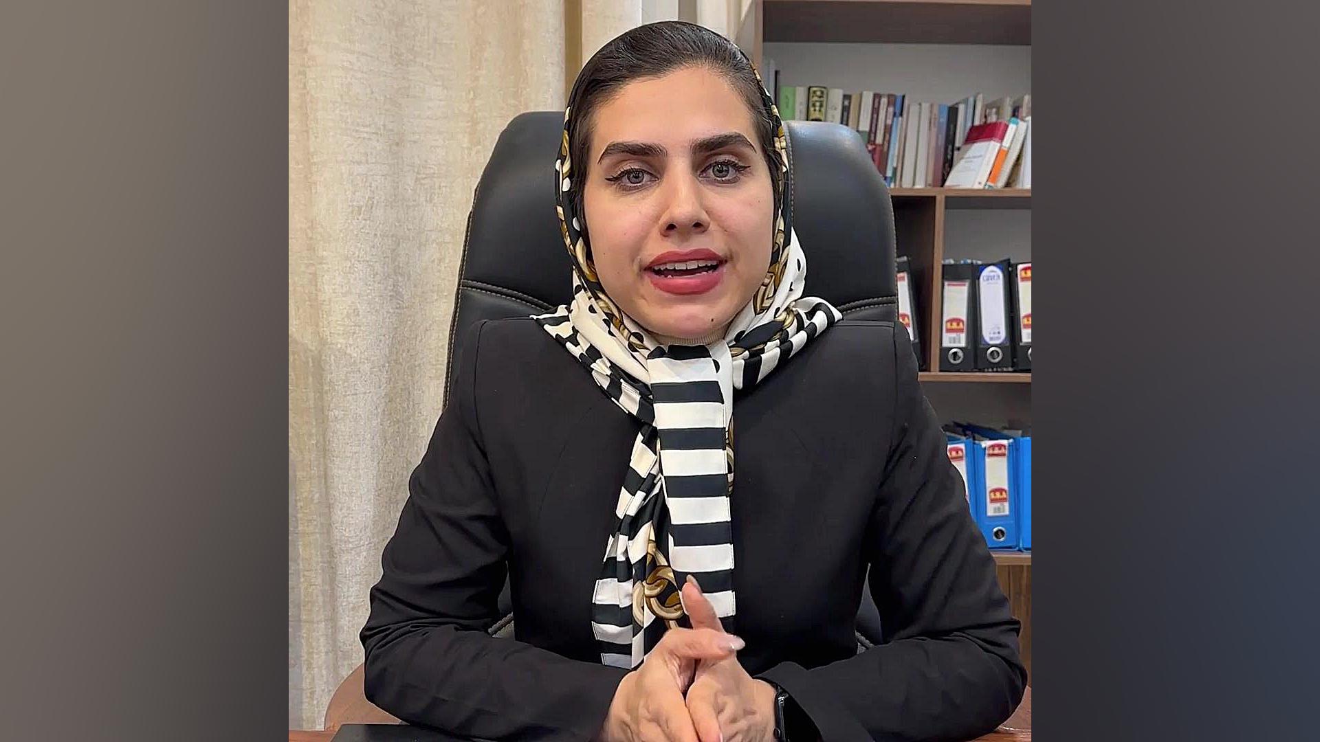 مجوز عدم تمکین وکیل پایه یک دادگستری فاطمه قربانی