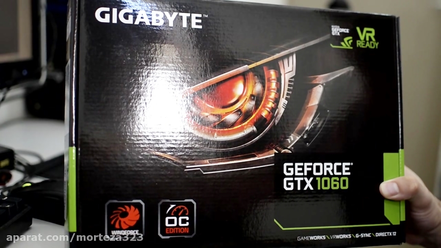 Gigabyte GTX 1060 6GB Windforce2x OC Unboxing e Review vs GTX960