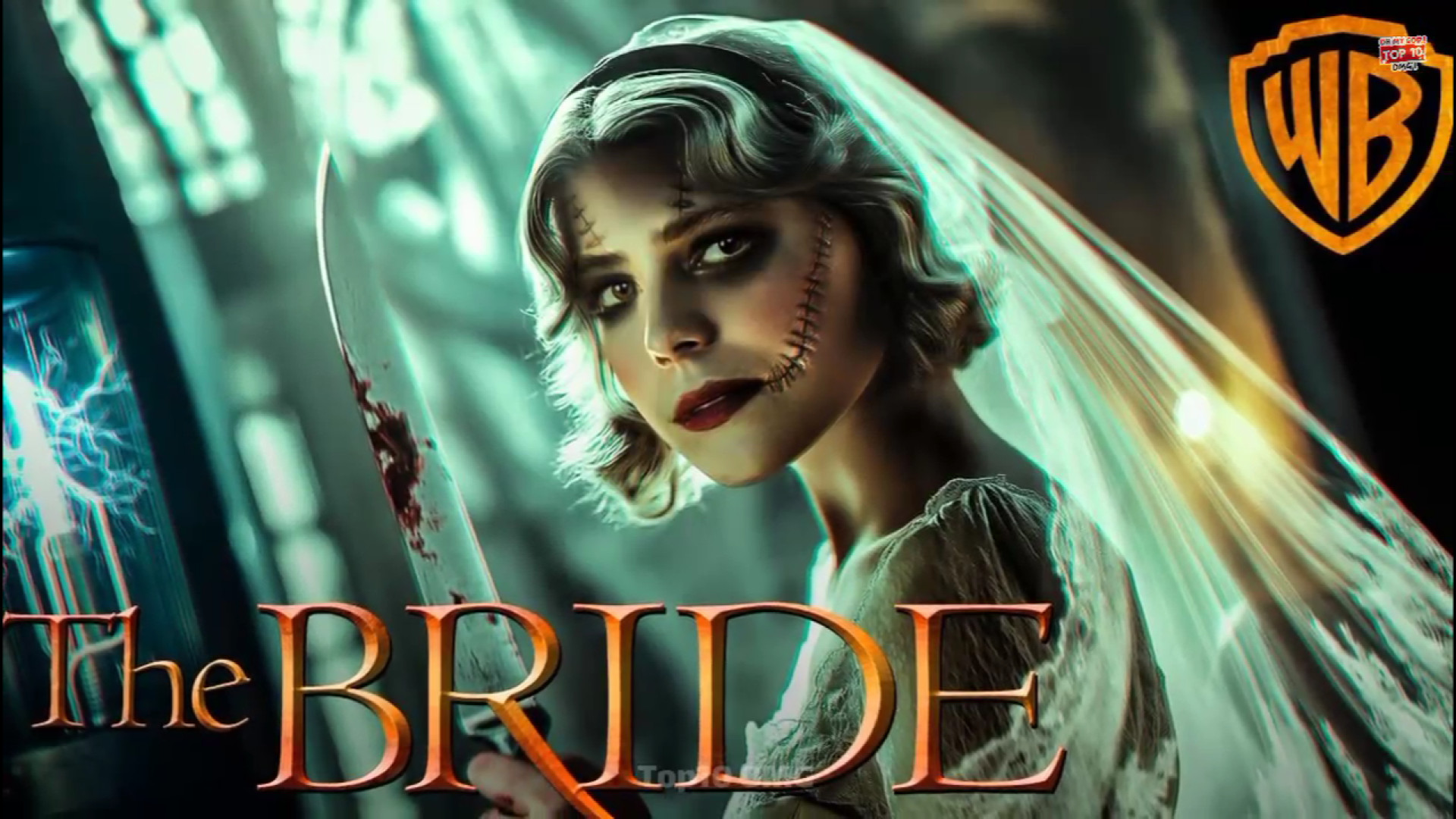 معرفی فیلم ترسناک هیولایی عروس | The Bride 2025 زمان74ثانیه