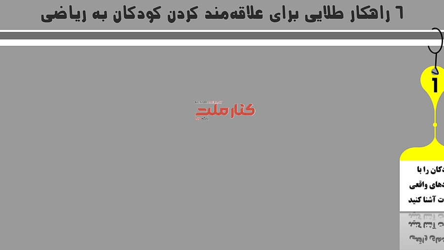 اینفوگرافیک/6 راهکار طلایی برای علاقه‌مند کردن کودکان به ریاضی