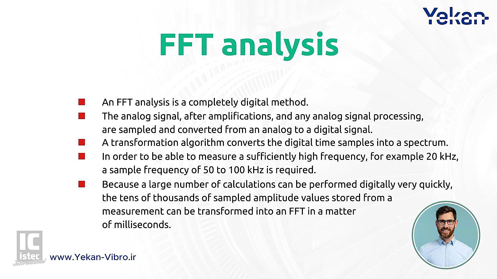 طیف فرکانسی FFT Spectrum Analysis Fast Fourier Transform در آنالیز لرزش چیست؟ لیزر فرکشنال