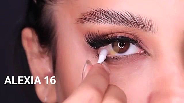 لنز چشم رنگی الکسیا 16 گروه عسلی کاور آهنگ