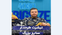 تیشرت سایزبزرگ4030