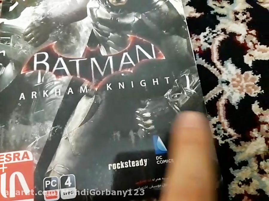 انباکسینگ بازی Batman arkham knight برای pc