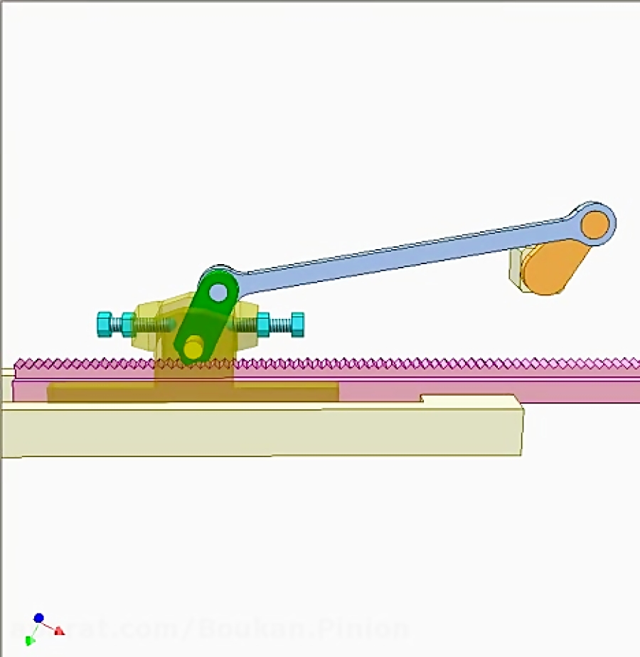 One way linear clutch 1