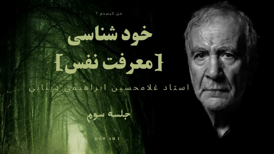 دکتر ابراهیمی دینانی خودشناسی و معرفت نفس