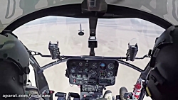 تمرین بمب افکن A 29 و بالگرد M...