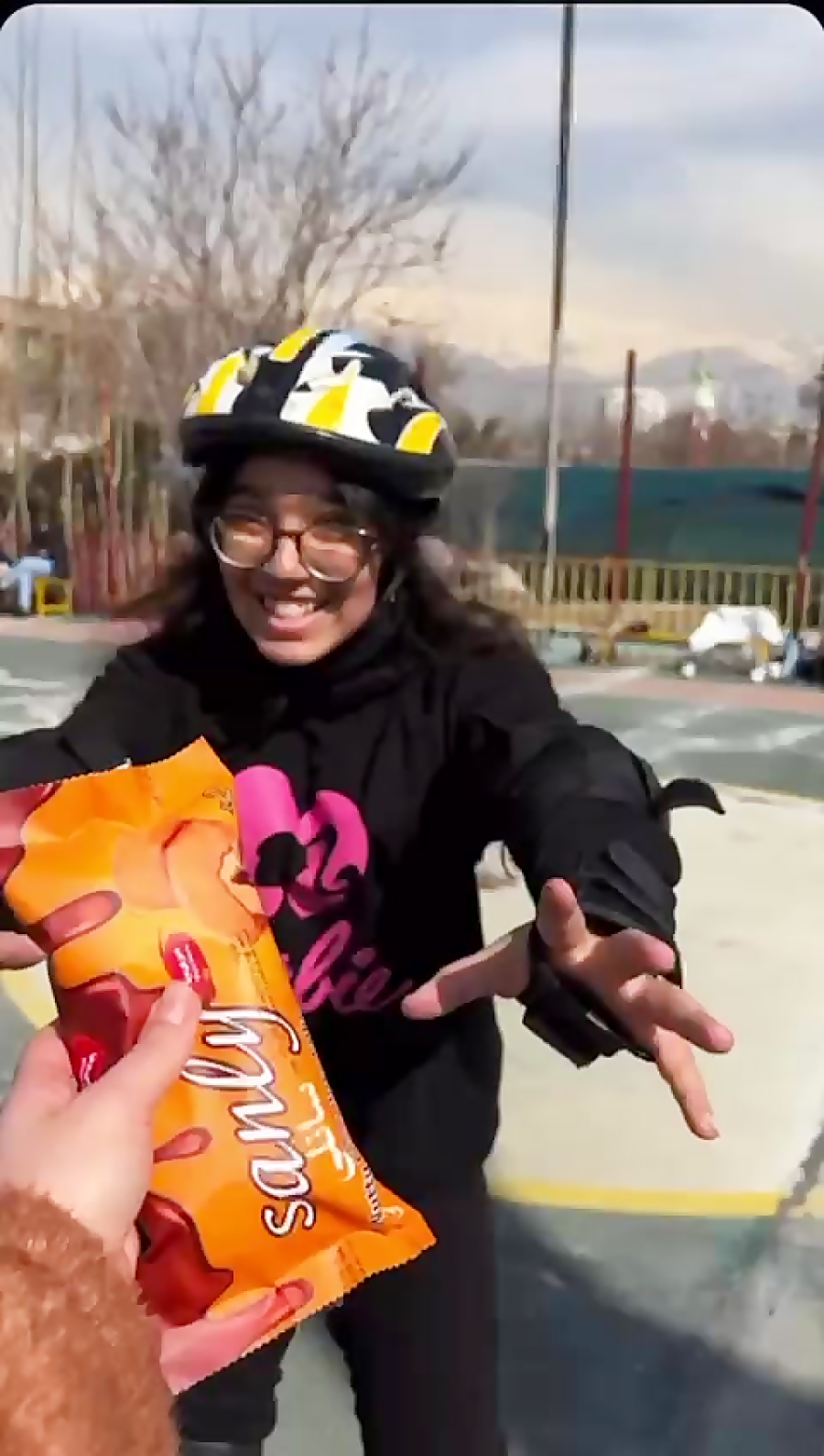 شيرين برنا حامي ورزشكاران