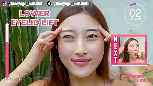 یوگای صورت: ماساژ دور چشم برای جلوگیری از پیری بررسی لک صورت