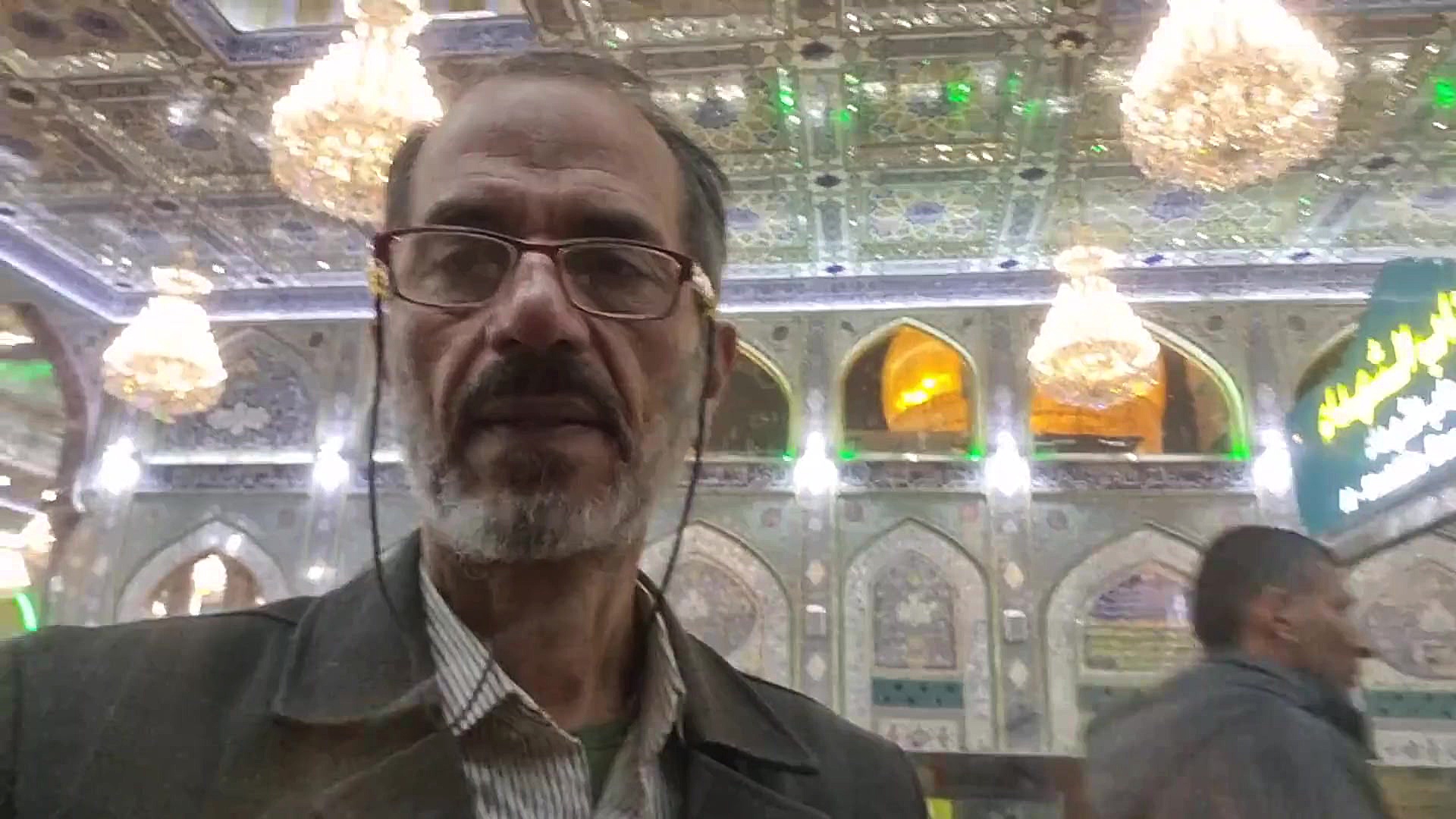 سنگ دیوار حرم کربلا
