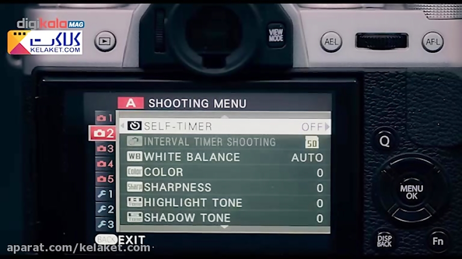 معرفی دوربین بدون آینه دیجیتال فوجی فیلم مدل X-T10 زمان43ثانیه