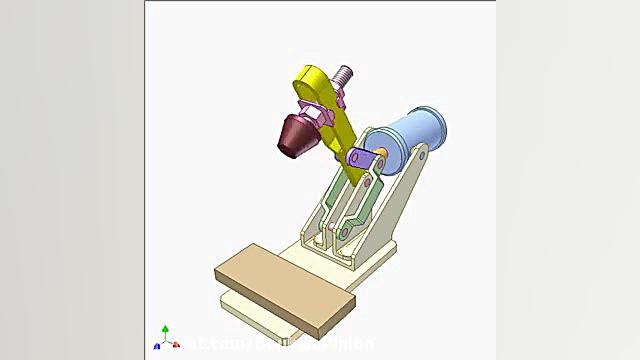 Toggle clamp 2d آریانا گرانده
