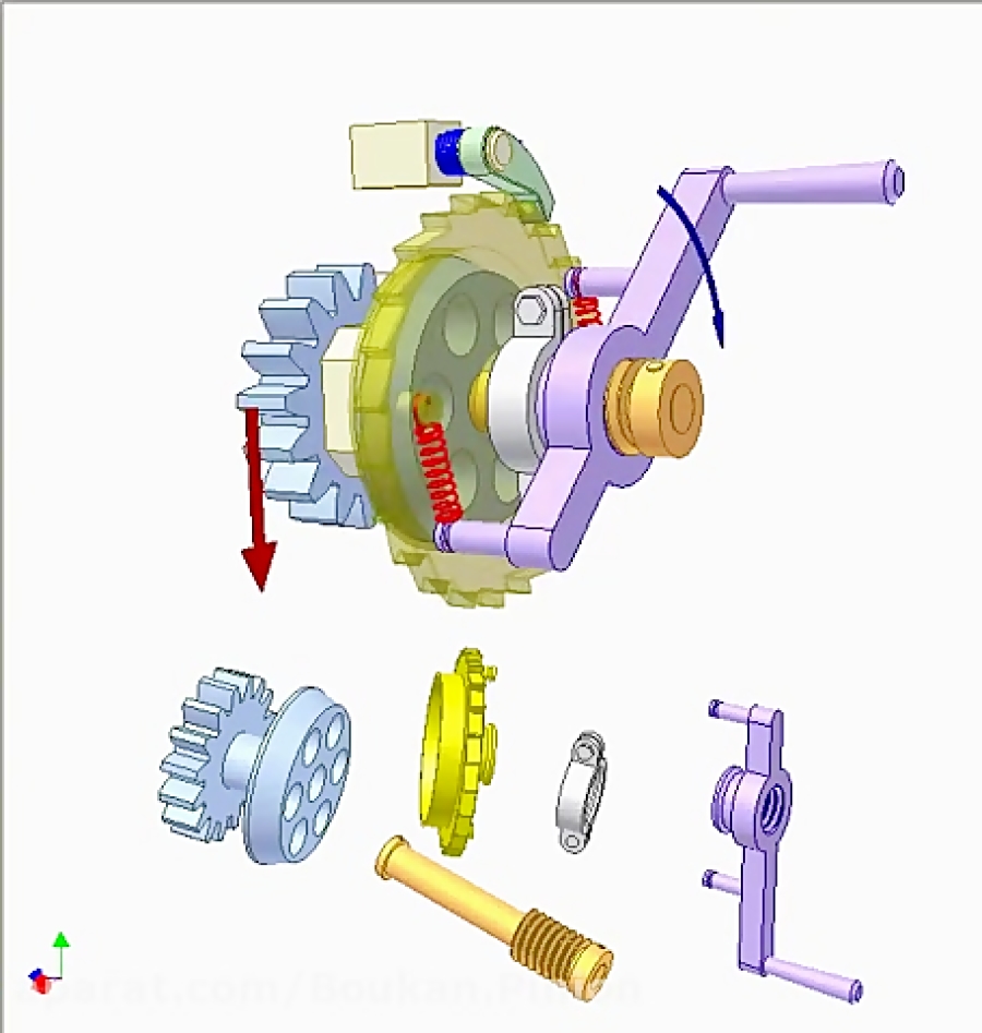 Safety crank for windlass